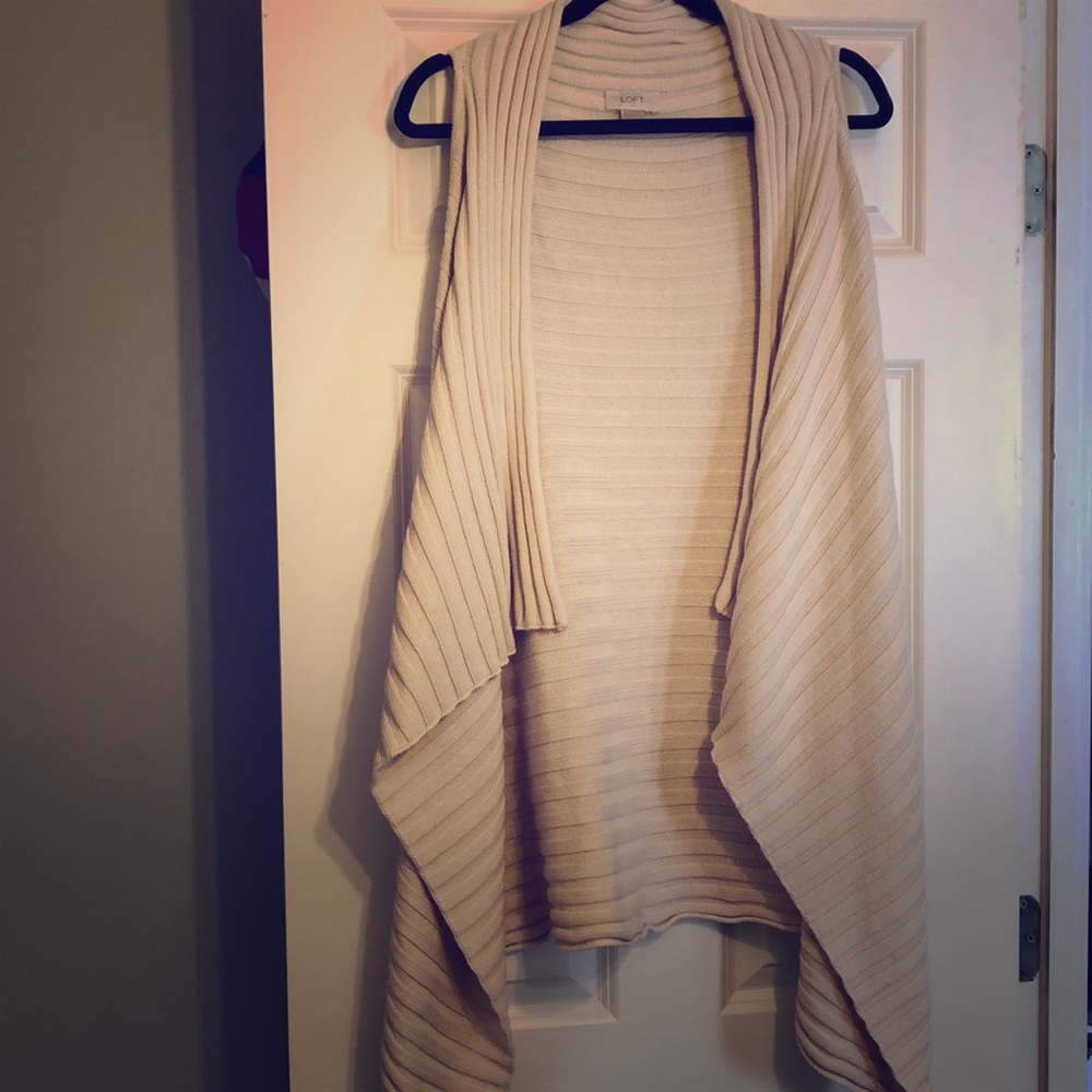 Ann Taylor LOFT Ladies Long Sweater Vest Size XS/S